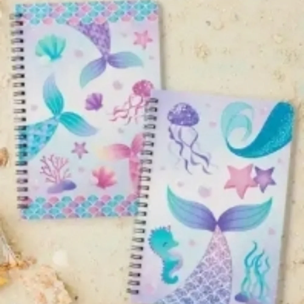 Choice of a Small Cow, Giraffe Or Mermaid Journal